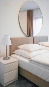 Postel nebo postele na pokoji v ubytování Holi Resort