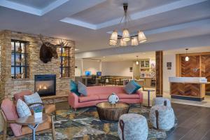 Posezení v ubytování Homewood Suites by Hilton Anchorage