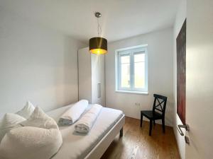 Postel nebo postele na pokoji v ubytování Ferienhaus Ritter