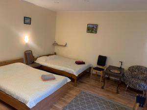 Postel nebo postele na pokoji v ubytování Delta 1 - two big beds