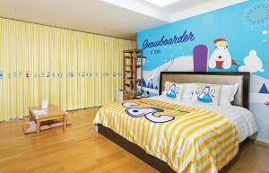 High1 Grand Hotel Convention Tower客房内的一张或多张床位