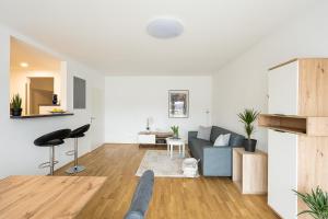 Kuchyň nebo kuchyňský kout v ubytování City Apartment Süd