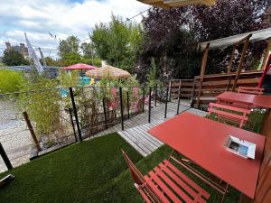 Zahrada ubytování Gîte du Silo Epi de Maïs Piscine et SPA