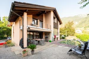 Nespecifikovaný výhled na hory nebo výhled na hory při pohledu z bed and breakfast