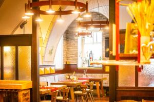 Restaurace v ubytování Brauhaus zu Murau