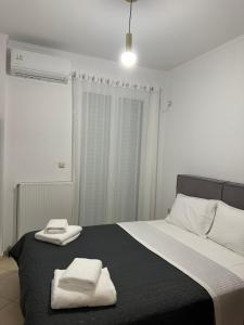 Postel nebo postele na pokoji v ubytování Eros Apartment Superb View