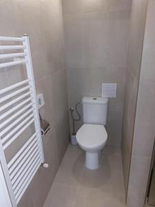 Koupelna v ubytování Hotel Jeleň