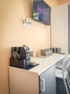 Η κουζίνα ή μικρή κουζίνα στο B&B Comfort Room 93