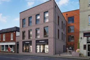 Bygningen som lejligheden ligger i