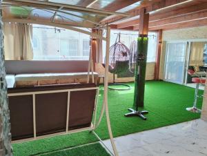 Fitness centrum a/nebo fitness zařízení v ubytování لوران 12