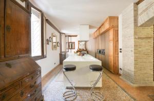 A seating area at UR-NEST Guerrazzi