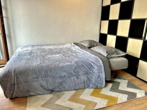 Posteľ alebo postele v izbe v ubytovaní Historical City Center apartment
