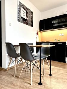 Kuchyňa alebo kuchynka v ubytovaní Historical City Center apartment + 2 fotografie