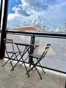 Balkón alebo terasa v ubytovaní Historical City Center apartment