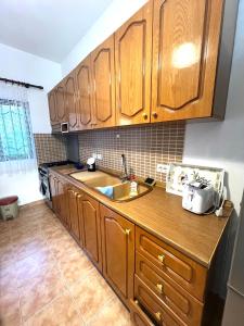 Una cocina o cocineta en Arsi Beach House