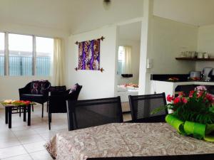 Posezení v ubytování Savaii Lagoon Resort