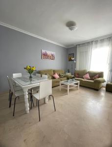 Χώρος καθιστικού στο Apartamento entero en los Jardines de Murillo