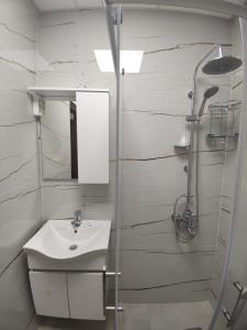 Koupelna v ubytování Apartment Kiril + 24 fotografií