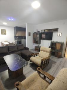 Posezení v ubytování Apartment Kiril