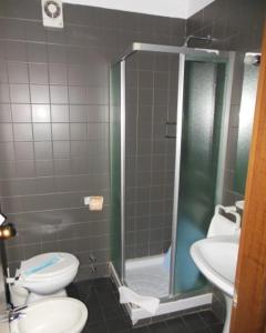 Koupelna v ubytování Nevesestriere