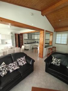 Et opholdsområde på Alojamiento caral