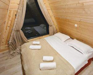 Krevet ili kreveti u jedinici u okviru objekta Guest House in Zhabeshi Lali