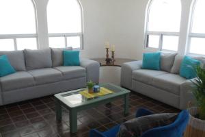 Χώρος καθιστικού στο Manzanillo-Private Pool - Ocean Views