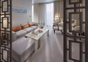 Een zitgedeelte bij Mandarin Oriental, Doha