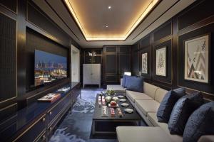 Een zitgedeelte bij Mandarin Oriental, Doha