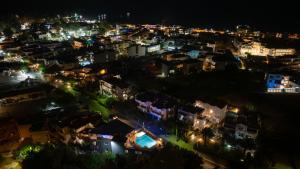 Nespecifikovaný výhled na destinaci Georgioupolis nebo výhled na město při pohledu z aparthotelu