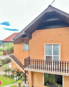 Balkón nebo terasa v ubytování Apartman Rosić