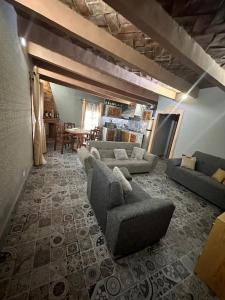 พื้นที่นั่งเล่นของ Casa Piedra Parada