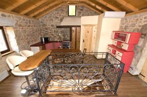 Kuchyň nebo kuchyňský kout v ubytování Casa Storia & Casa Antica