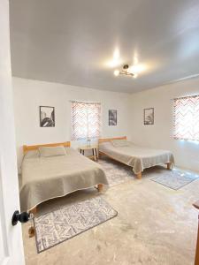 Postel nebo postele na pokoji v ubytování Hostal Font´s