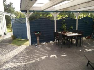 Patio nebo venkovní prostory v ubytování Ferienwohnung am Küstenwald
