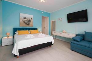 Postel nebo postele na pokoji v ubytování A-more accommodation