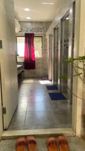 Koupelna v ubytování Darna Hostel