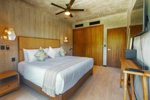 Μια τηλεόραση ή/και κέντρο ψυχαγωγίας στο Departamento Tuuk en Tulum