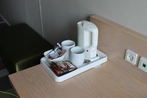 Set per la preparazione di tè e caffè presso Comwell Holte