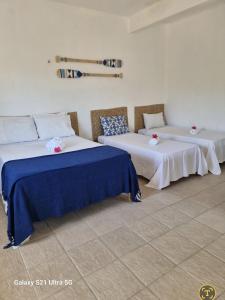 Letto o letti in una camera di Pousada Lua de Jeri