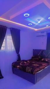 DBaLoGuN's HoMe ABEOKUTA- NEAR PANSEKE客房内的一张或多张床位