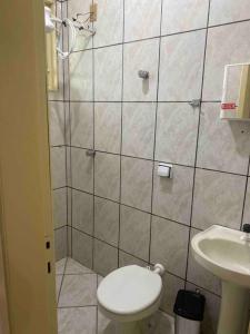 Phòng tắm tại 3 hospedes valor unico