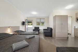 Istumisnurk majutusasutuses Mahoe Motel