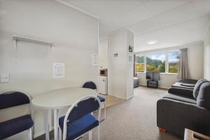 Istumisnurk majutusasutuses Mahoe Motel