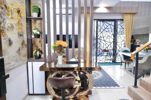 Χώρος καθιστικού στο Royal Suites Home Villa 3BR with Private Pool - C5