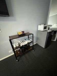 Kuchyň nebo kuchyňský kout v ubytování Old Maitland Inn - Rutherford