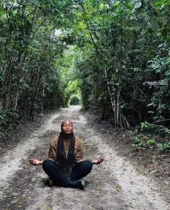Tetamu yang menginap di Vikindu forest campsite