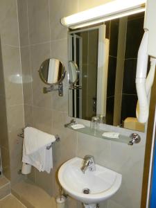 Koupelna v ubytování Antares hostel