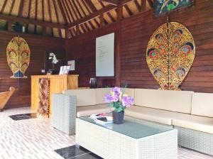 Istumisnurk majutusasutuses Laguna Reef Huts