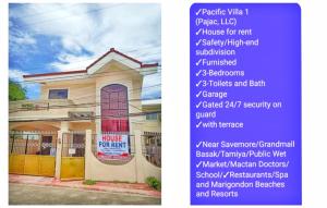 a sign in front of a building with names at Mactan Cebu Home in Lapu Lapu City +4 photos